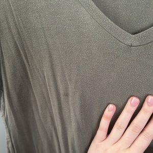 AE soft and sexy green top